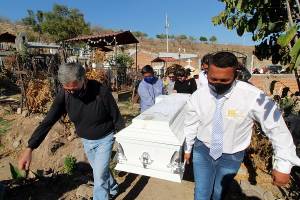 VIDEO/FOTOS: Dan el último adiós a Juan Carlos, joven atropellado en la Atlixcáyotl