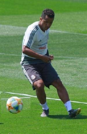 Gio Dos Santos entrena con la Selección Mexicana