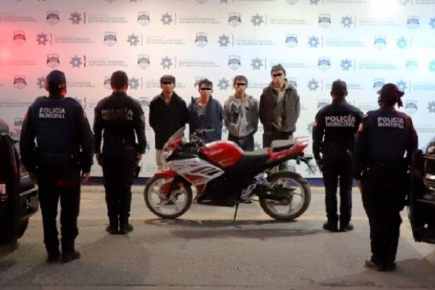 Seguridad Ciudadana de Puebla captura a banda de asaltantes tras reporte por app