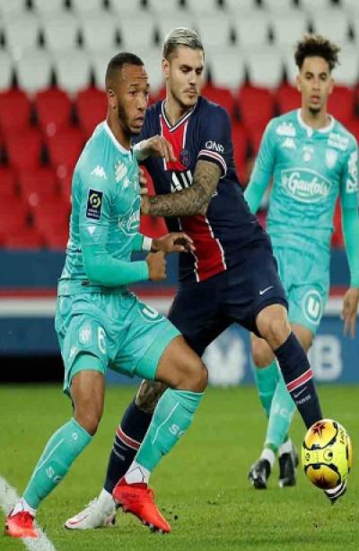 PSG goléo 6-1 al Angers en la liga de Francia