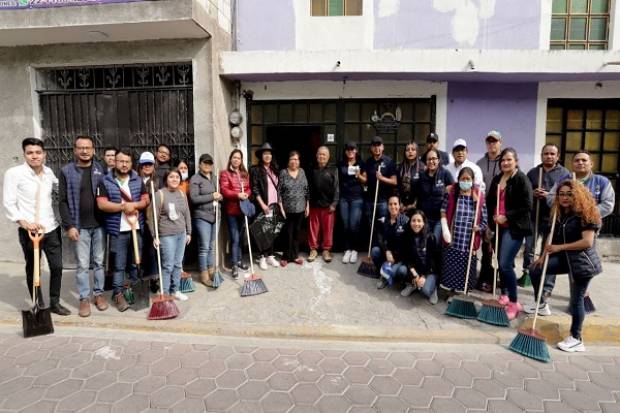 Arranca San Andrés Cholula el programa Es Mi Casa Y Yo La Limpio