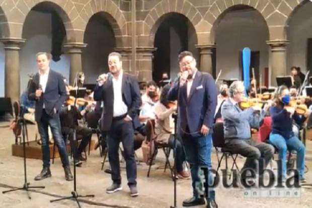 VIDEO: Tenores se alistan para el concierto &quot;México suena a lo Grande&quot; en Puebla