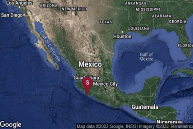 Inicia Puebla el jueves con sismo; 6.9 grados con epicentro en Coalcomán, Michoacán