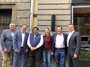 Miguel Barbosa se reúne con gobernadores de la 4T