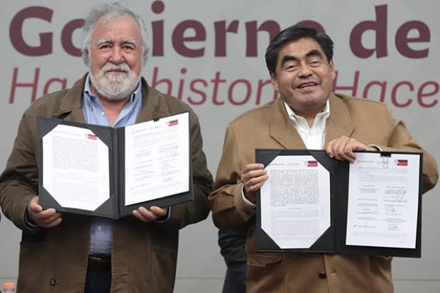 MBH y Encinas firman convenio de colaboración en materia de población