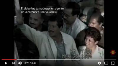 Publican video no editado del asesinato de Colosio