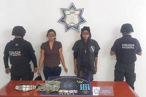 SSP Puebla detiene por segunda ocasión a distribuidora de drogas en La Margarita