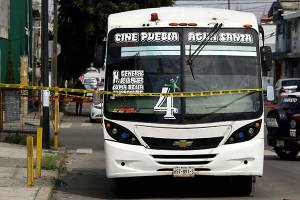 Aumentan 32% denuncias por robo en transporte público en la capital de Puebla