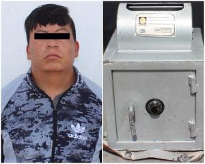 Balacera en Canoa: Recuperan caja fuerte robada y hay un detenido