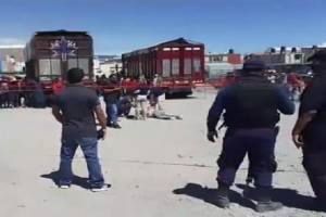 Linchan a presunto ladrón de una camioneta en Huixcolotla