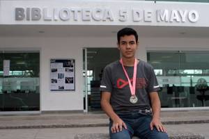 BUAP: Estudiante de bachillerato obtuvo presea de plata en Olimpiada de Informática