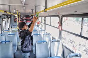 Garantizado transporte público en Puebla, a pesar de contingencia: SMT