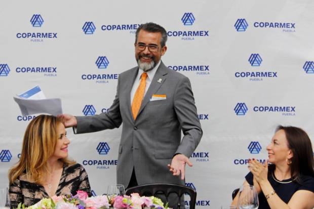 Rubén Furlong es reelecto en la presidencia de Coparmex Puebla