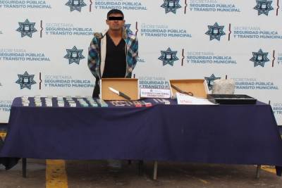 Asaltante vio acabada su carrera delictiva al ser detenido en Popular-Coatepec