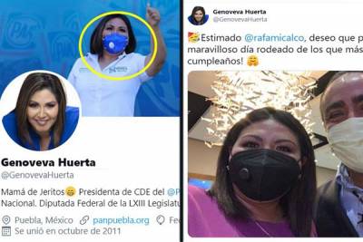 Genoveva Huerta, Gerardo Islas y otros políticos poblanos que usan mascarillas prohibidas por la OMS