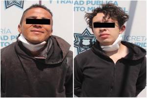 Seguridad Ciudadana capturó a asaltantes de transeúntes en Puebla