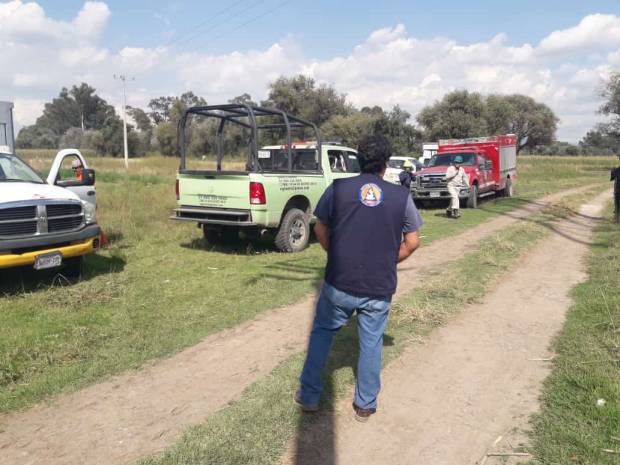 Ladrones de combustible provocaron fuga de gas en toma clandestina de Huejotzingo