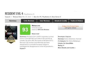 Resident Evil 4 Remake ya se puede descargar en PS4, PS5 y Xbox Series X/S