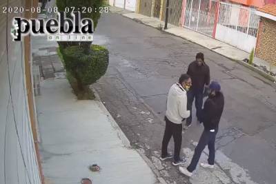 VIDEO: Ladrones atracan a ciudadano en calles de San José Mayorazgo