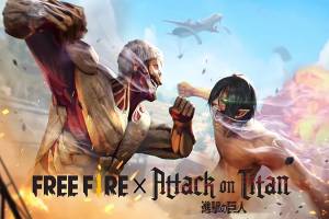 Attack on Titan y Free Fire revelan nuevo vistazo de su colaboración
