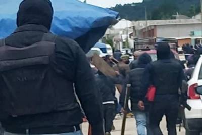 VIDEO: Comando armado causa pánico en supermercado de San Cristóbal de las Casas
