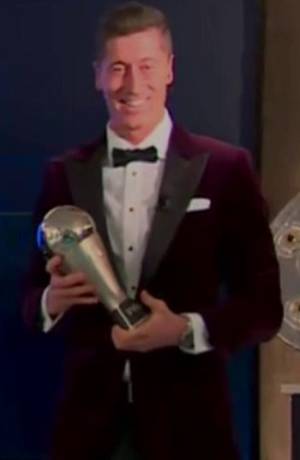 Robert Lewandowski se alza con el The Best FIFA 2020
