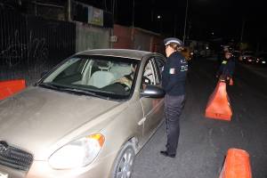 Alcoholímetro de Puebla remitió 19 vehículos al corralón