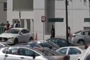VIDEO: Paciente del Hospital Puebla se suicida arrojándose del cuarto piso