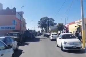 Guardia Nacional y huachigaseros protagonizaron balacera en Tepeaca