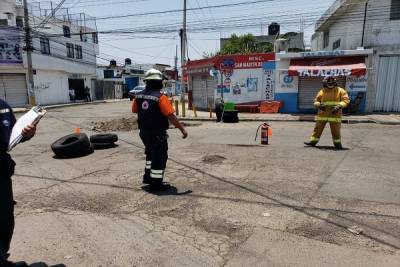 Fuga de gas alertó a vecinos de la colonia La Joya