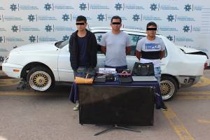 Cayeron sujetos acusados de robo a casa habitación en Puebla