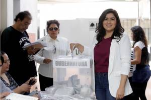 Claudia Rivera descarta “focos rojos” por elección en Puebla Capital