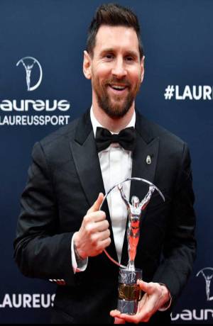 Lionel Messi doblemente reconocido en los Premios Laureus