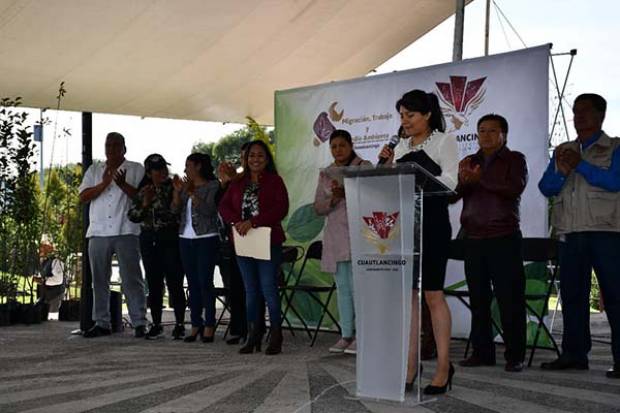 Ayuntamiento de Cuautlancingo conmemora el Día del Árbol