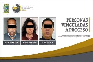 Secuestradores son vinculados a proceso; solicitaban 4 mdp por su víctima en Puebla