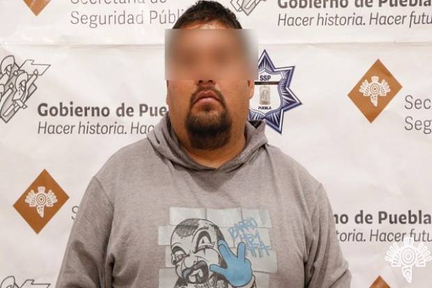 SSP Puebla asegura a vendedor de droga, cómplice de &quot;El Keiko&quot;