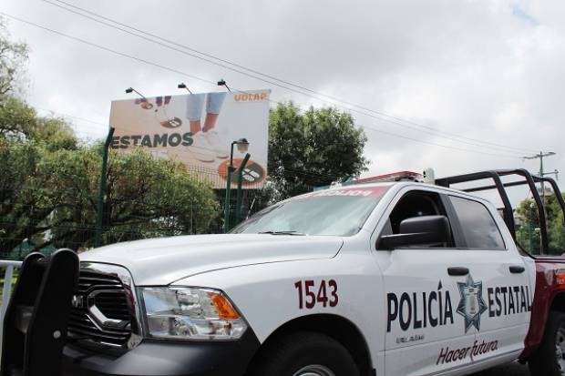 Colisionan tres patrullas de la SSP en la autopista Puebla-Orizaba