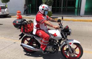Cruz Roja de Texmelucan cuenta con la primer moto-ambulancia de Puebla