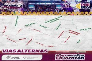 Maratón Puebla 2022: Conoce los cierres de vialidades para este domingo