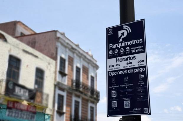 Este 1 de julio arrancan multas por no pagar parquímetros en Puebla