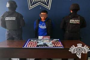 Policía Estatal captura a narcovendedor de la banda de &quot;El Pelón&quot; en Puebla