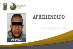 Fiscalía de Puebla detuvo a El Diablo por intento de homicidio contra un ex militar