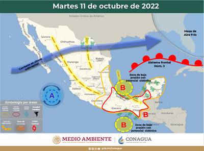 Por tormenta tropical “Karl” prevén fuertes lluvias en Puebla