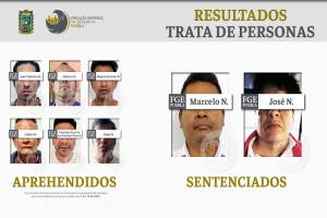 Hasta 40 años de prisión pasarán tratantes de personas en Puebla