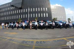 SSP Puebla entregó patrullas para 13 municipios
