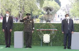 Barbosa encabezó ceremonia de aniversario de la muerte de Emiliano Zapata