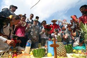 Volcán Popocatépetl: así festejaron a &quot;Don Goyo&quot; este fin de semana en Puebla