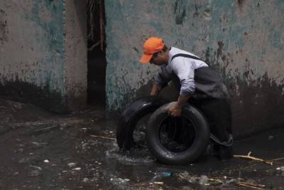 OOSL Puebla retira más de 3 toneladas de basura del Puente Negro