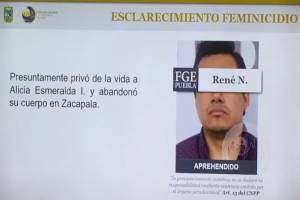 Alicia Esmeralda fue estrangulada por su novio, confirma Fiscalía de Puebla