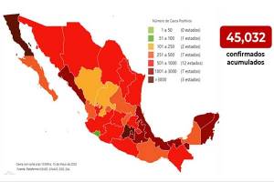 México ya suma más muertos que China por COVID-19